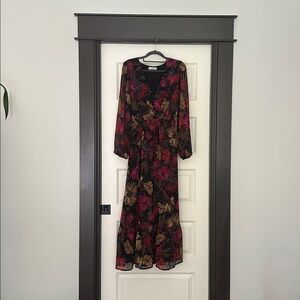 Sadie & Sage Floral Maxi Dress - Medium